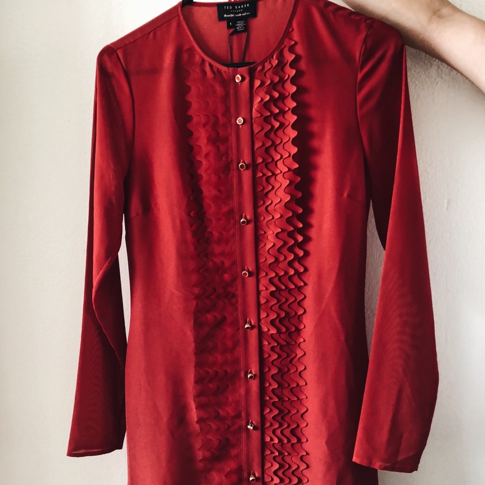 Ted Baker Red London Dress